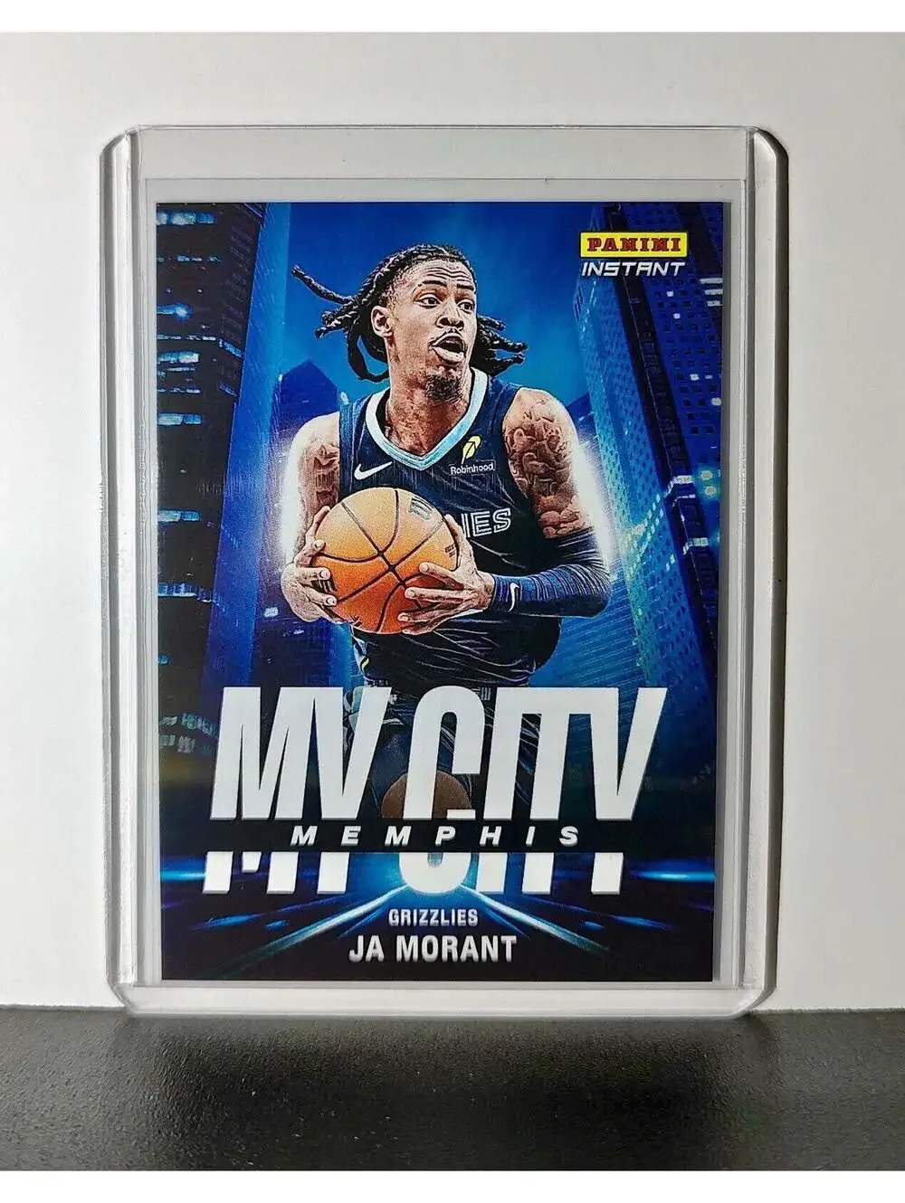 Ja Morant 2024-25 Panini MyCity NBA #5 Basketball Card Grizzlies 1/268